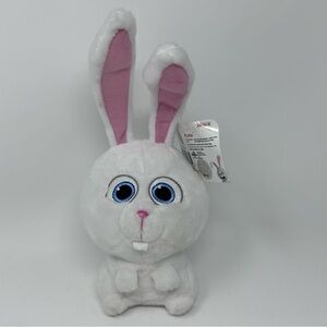 The Secret Life of Pets Snowball Bunny Rabbit Toy Factory 8” Soft Plush White